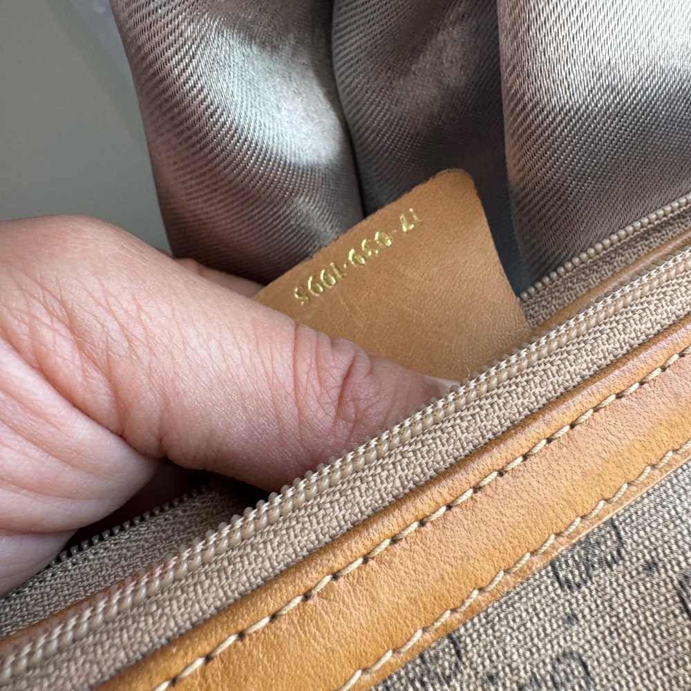 ๐ค AUTHENTIC GUCCI MICRO GG CANVAS LEATHER VINTAGE CLUTCH - Picture 12 of 12